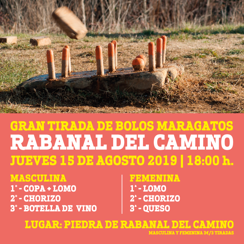 CARTEL BOLOS MARAGATOS RABANAL 15 08 2019